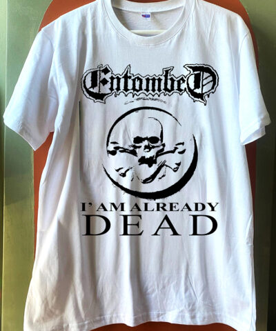 Entombed - I'am Already Dead - White Tshirt