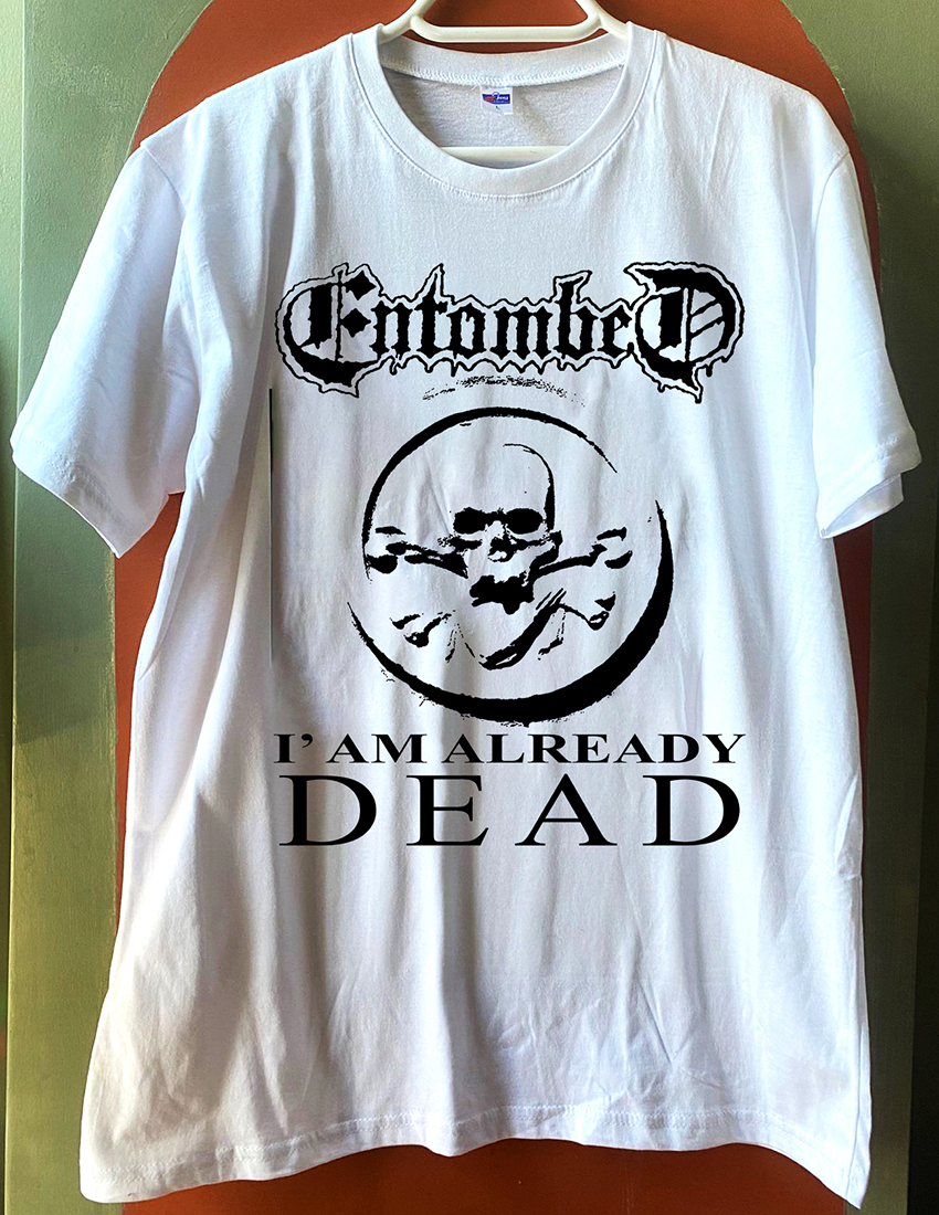 Entombed - I'am Already Dead - White Tshirt