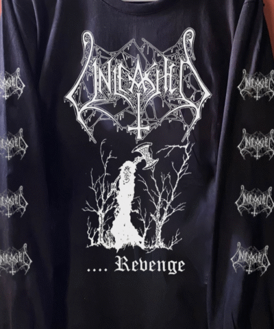 Unleashed - Revenge - LONG SLEEVE Tshirt - LIMITED! (Dismember, Entombed, Grave, Amon Amarth
