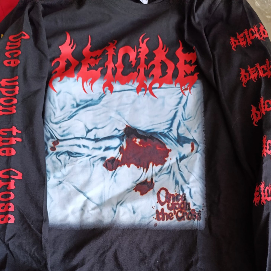 Deicide - Once upon the Cross - Longsleeve Tshirt - Image 2