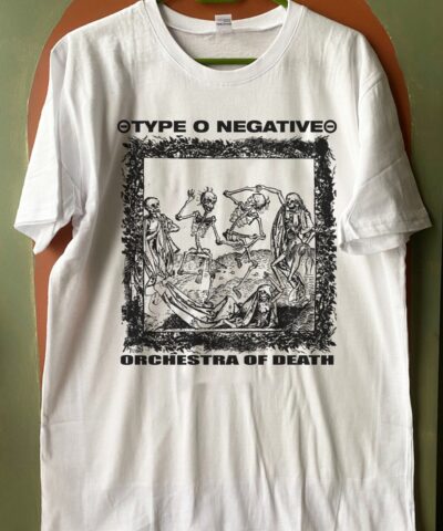 Type O Negative - Orchestra of Death - WHITE - Tshirt #gothic #metal #doom