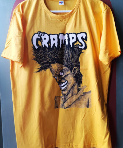 The Cramps - Bad Music for Bad People - Yellow Tshirt
