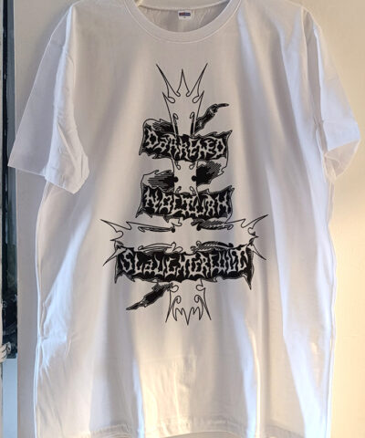 Darkened Nocturn Slaughtercult - White Tshirt