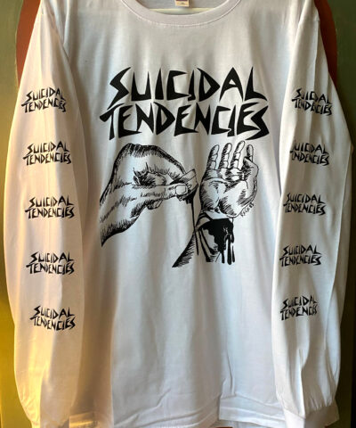 Suicidal Tendencies - White Longsleeve Tshirt