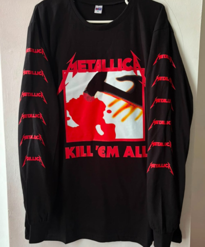 Metallica - Kill'em All - Black Longsleeve Tshirt