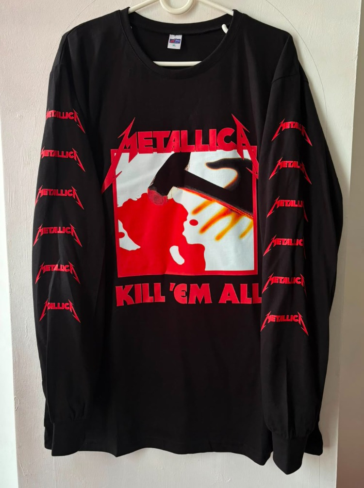 Metallica - Kill'em All - Black Longsleeve Tshirt