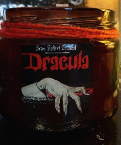 Dracula Theme Candle Ø6,5x5 cm