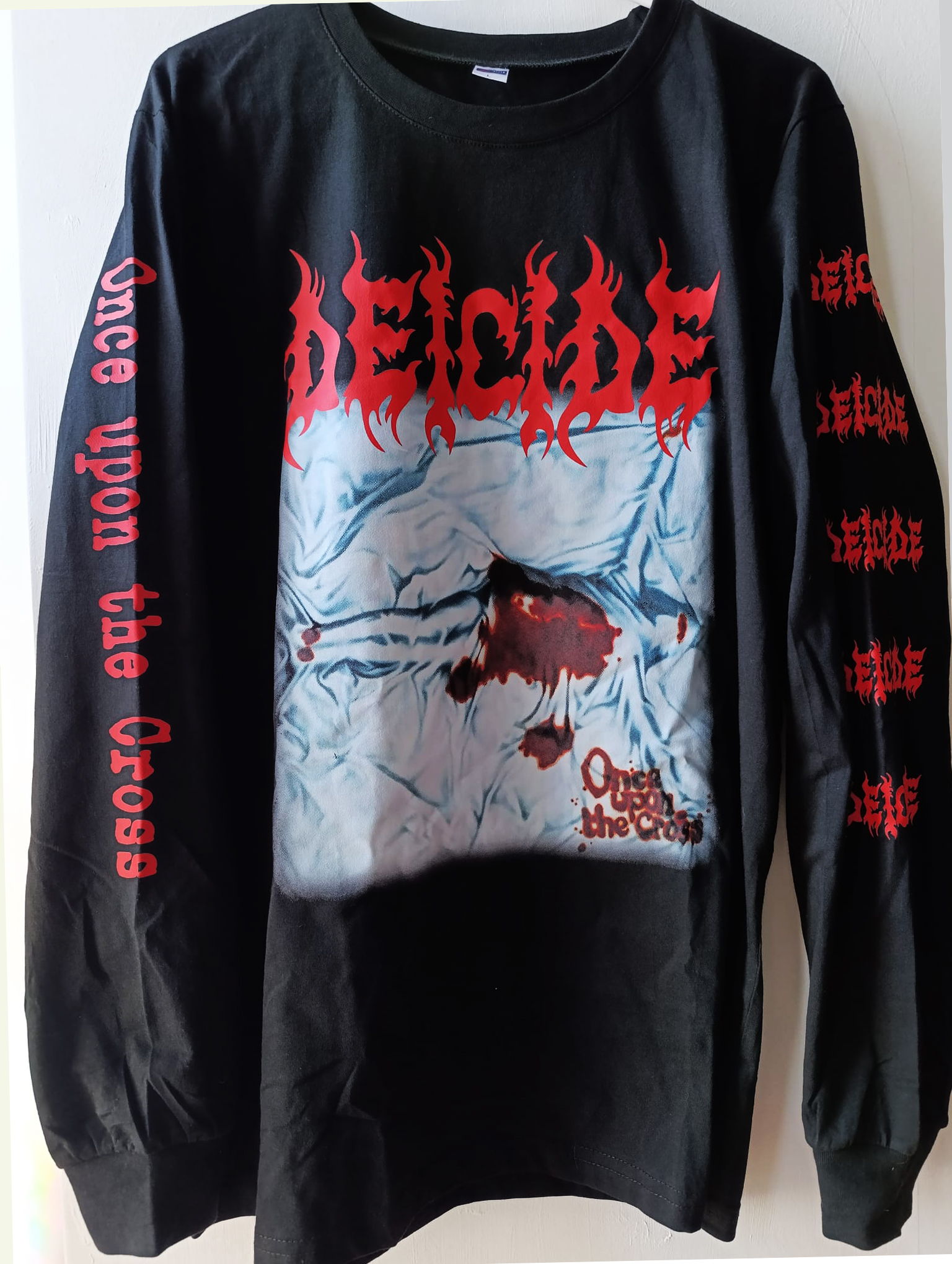 Deicide - Once upon the Cross - Longsleeve Tshirt