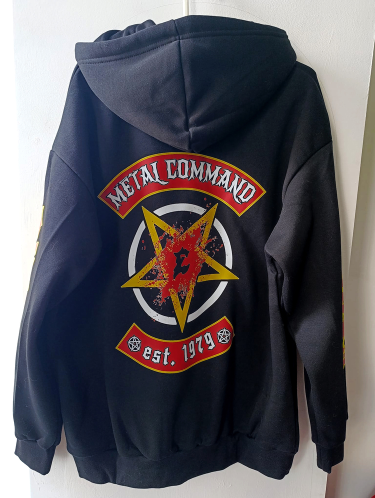 Exodus - Metal Command est 1979 - Hoodie with Front - Back - Arm Print - Image 2