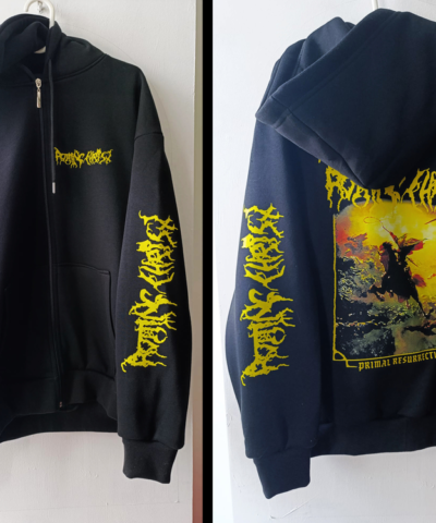 Rotting Christ - Primal Resurrection - Zipper Hoodie with Front - Back - Arm Print