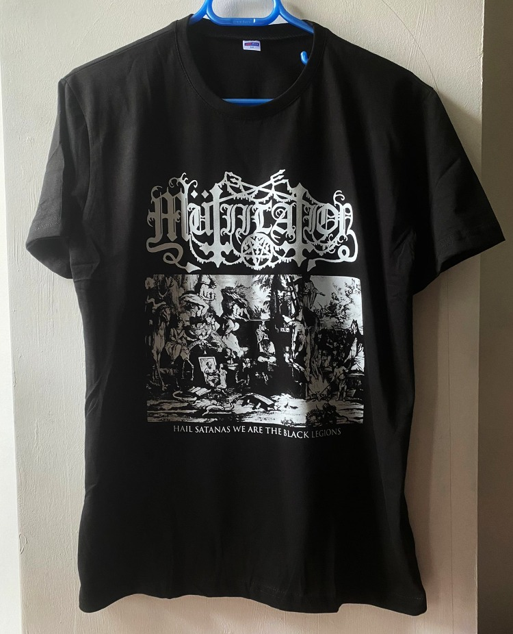 Mütiilation - Hail Satanas We Are the Black Legions - Tshirt