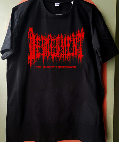 Devourment - TXDM - Red Print Tshirt with Back Print