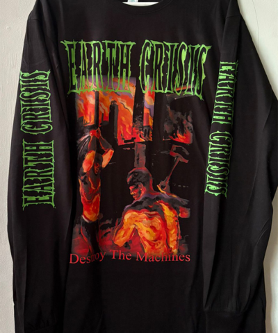 Earth Crisis - Destroy The Machines - LongSleeve Tshirt