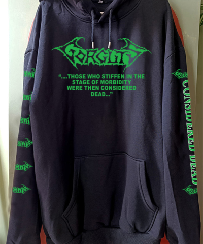 Gorguts - Considered Dead - Hoodie with Front - Back - Arm Print