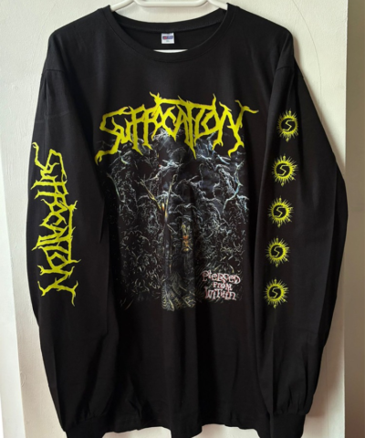 Suffocation - Pierced from Within - LongSleeve Tshirt with Back Print Option