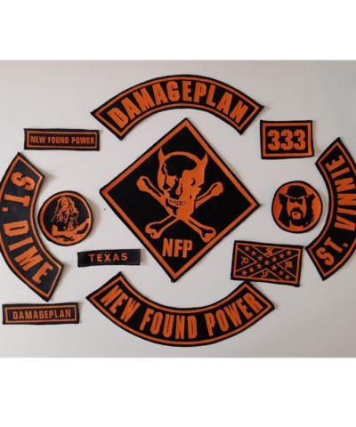 Damageplan - New Found Power Patch set (12 pcs)