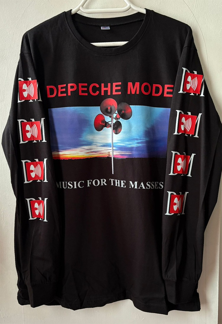 Depeche Mode - Mucis for the Masses - LongSleeve Tshirt