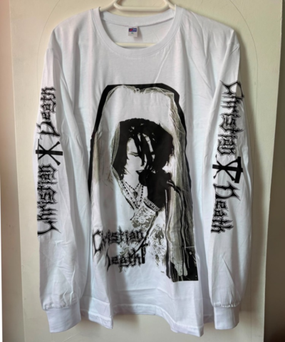 Christian Death - White LongSleeve Tshirt