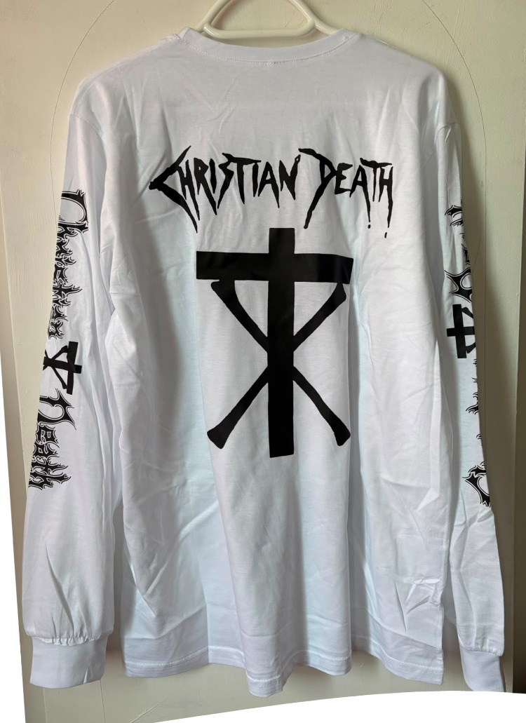 Christian Death - White LongSleeve Tshirt - Image 2