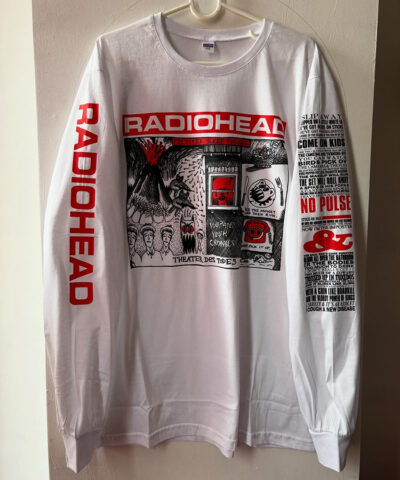 Radiohead - Kid A – White LongSleeve Tshirt