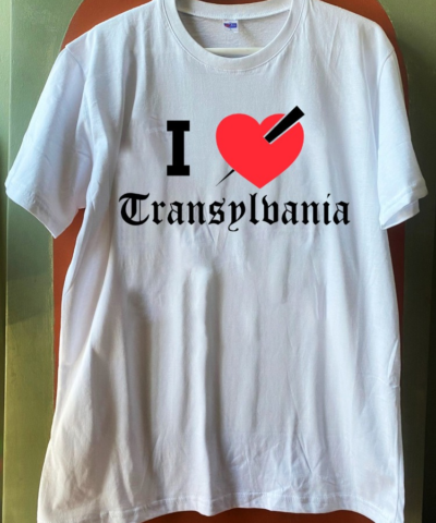 I Love Transilvania - White Tshirt