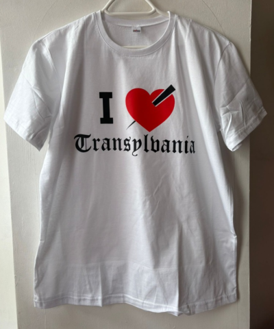 I Love Transilvania - White Tshirt