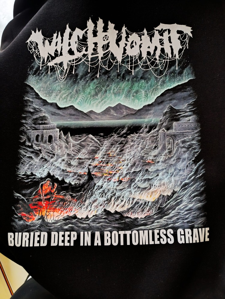 Witch Vomit - Buried Deep in a Bottomless Grave - Hoodie - Hoodie - Image 3