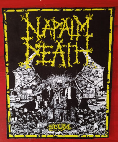 Napalm Death - Scum - BackPatch