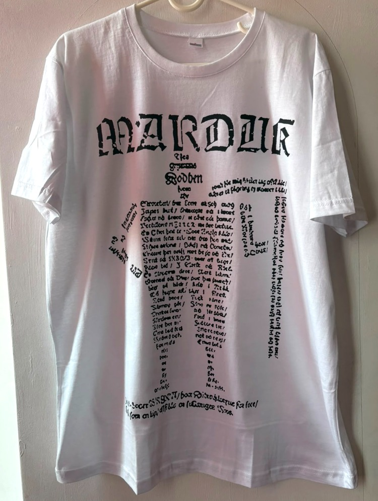 Marduk - Then Grymma Dodhen - White Tshirt
