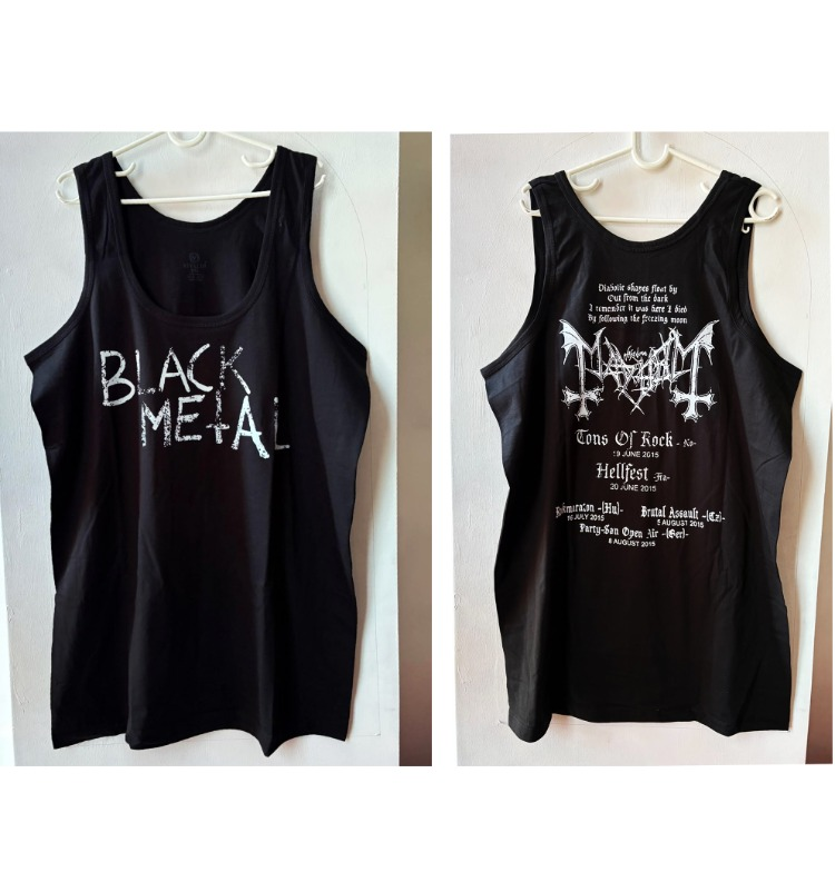 Mayhem – 2015 European Tour - Tank Top