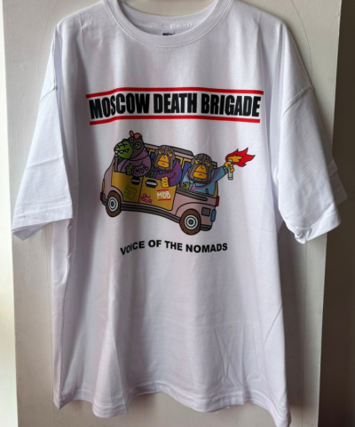 Moscow Death Brigade - Voice of the Nomads - White Tshirt