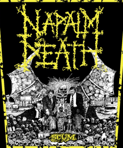 Napalm Death - Scum - BackPatch