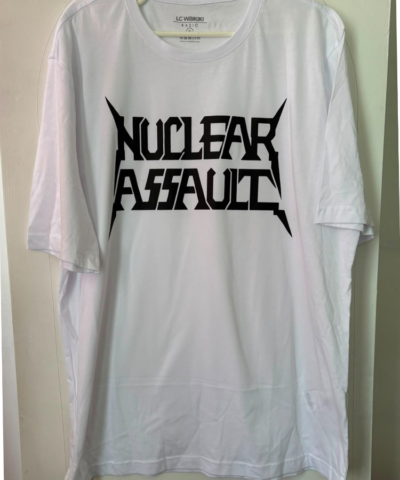Nuclear Assault - Logo - White Tshirt