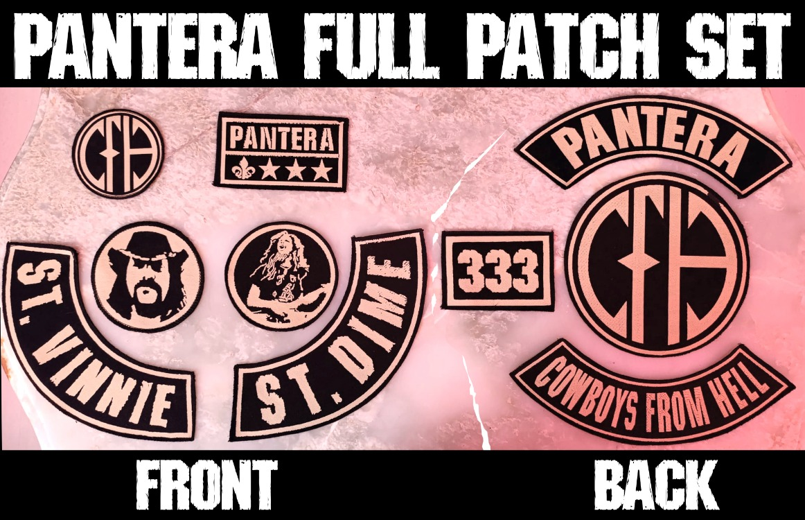 Pantera - Patch Set (10 pcs)