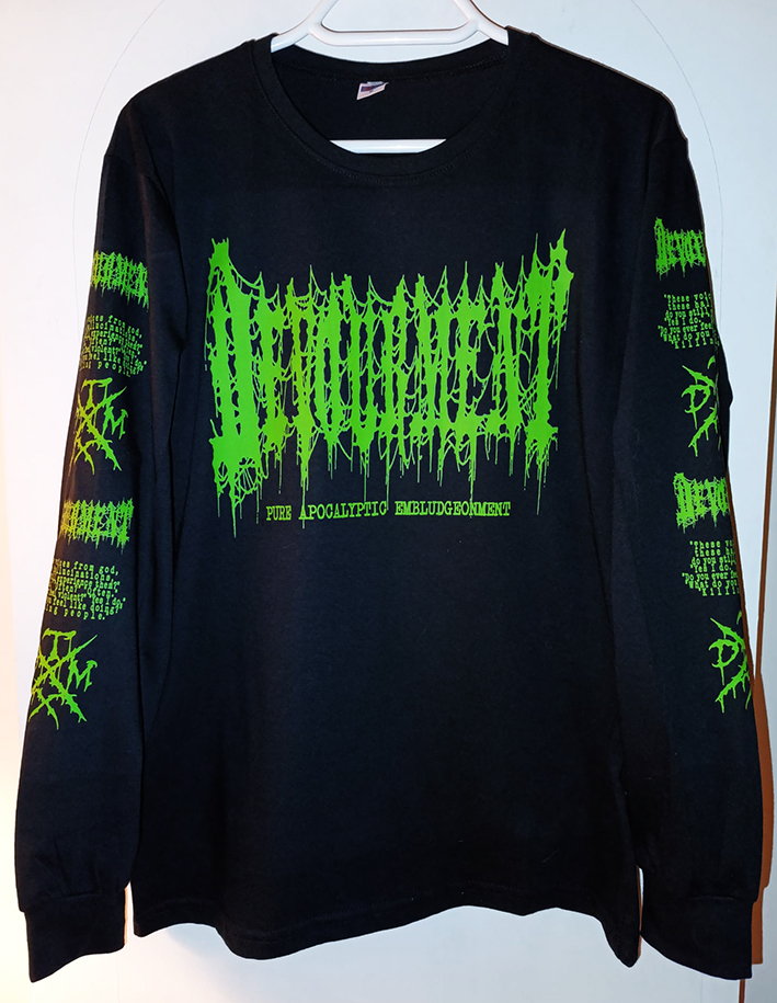 Devourment - TXDM - Green Print - LongSleeve Tshirt