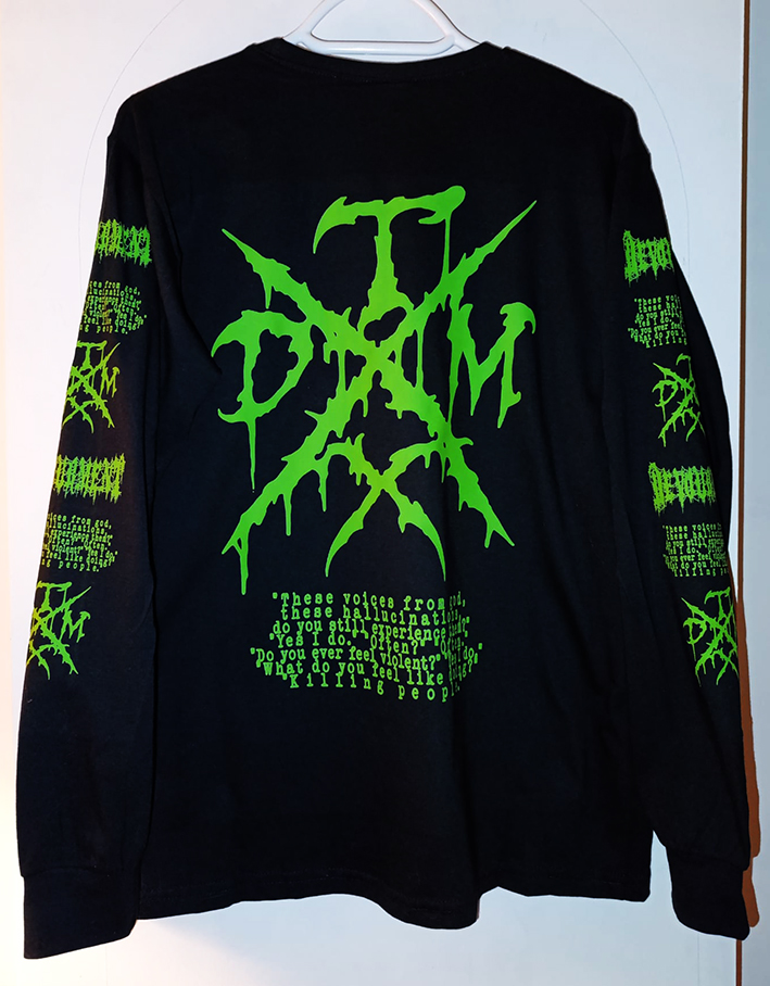 Devourment - TXDM - Green Print - LongSleeve Tshirt - Image 2