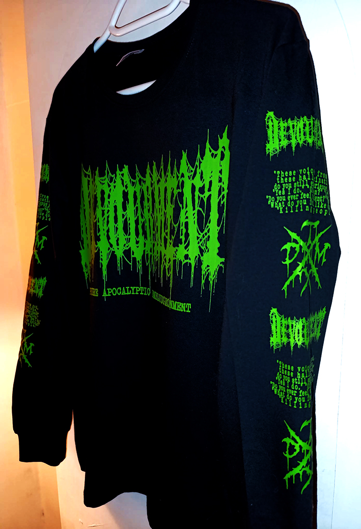 Devourment - TXDM - Green Print - LongSleeve Tshirt - Image 3