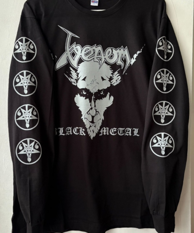 Venom - Black Metal - Gray Print - LongSleeve Tshirt