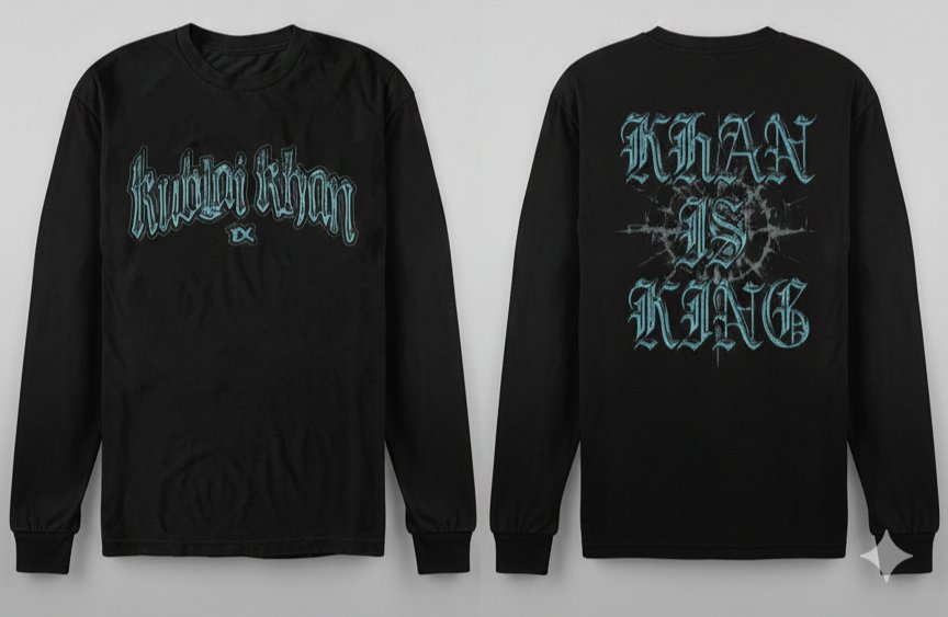 Kublai Khan - LongSleeve Tshirt