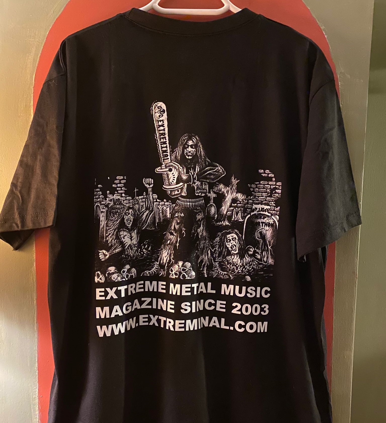 Extreminal Metal Magazine - Official - Tshirt - Image 2