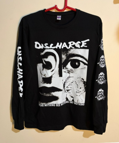 Discharge – Hear Nothing See Nothing - LongSleeve Tshirt