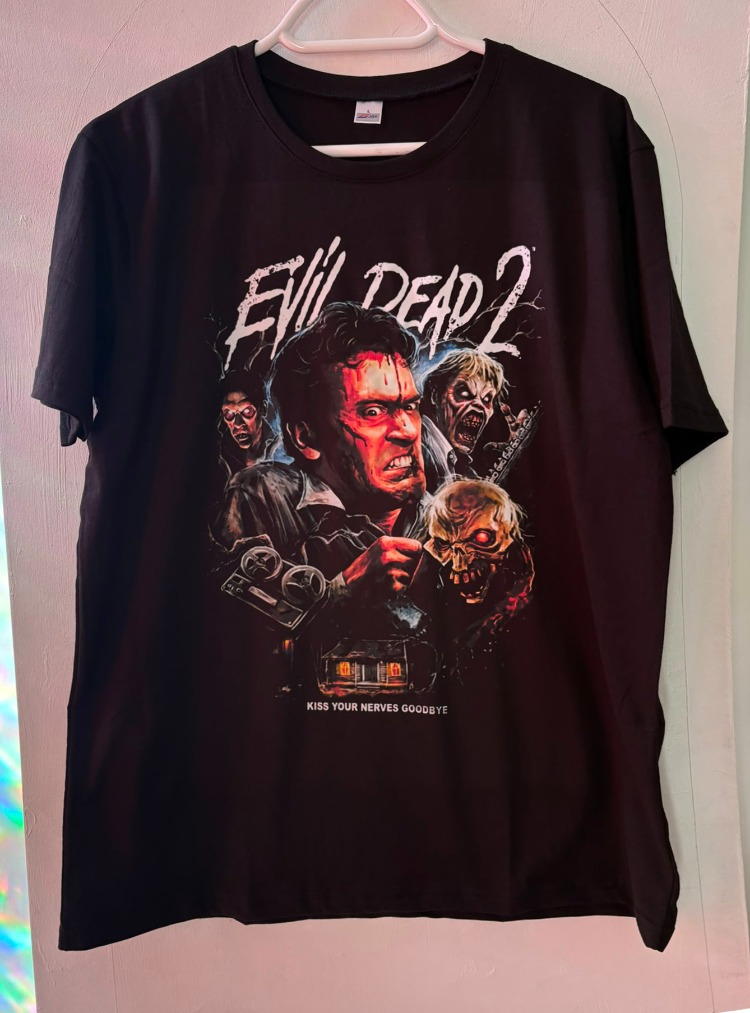 Evil Dead 2 - White Logo - Tshirt