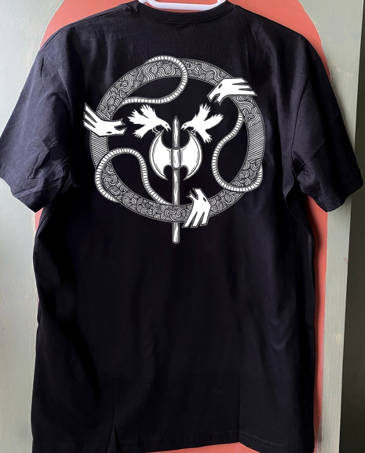 Aeternus - Beyond the Wandering Moon – Black Tshirt - Image 2