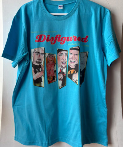 Disfigured - Prelude to Dementia - Blue Tshirt