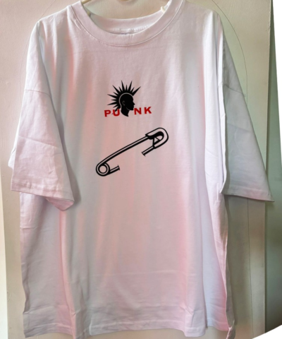 Punk Theme - White Tshirt