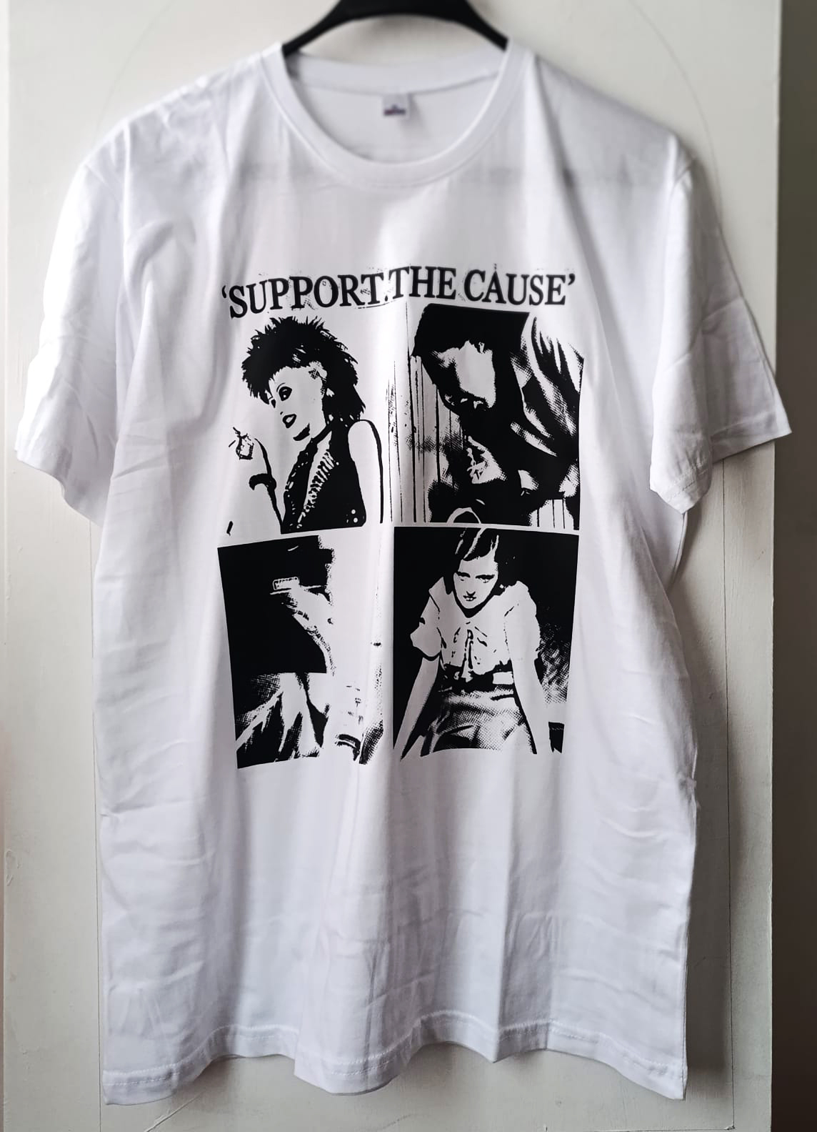 Support the Cause - White Tshirt