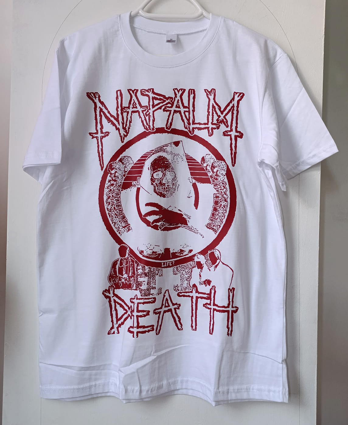 Napalm Death - Life? - White Tshirt