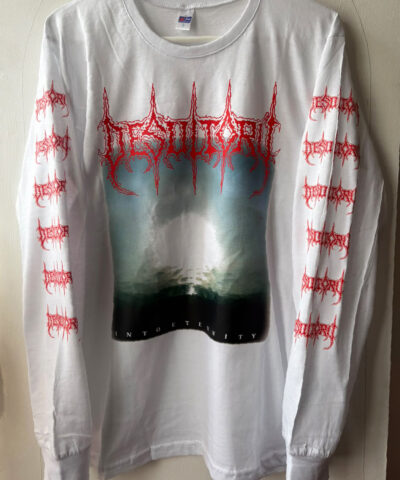 Desultory - Into Eternity - White LongSleeve Tshirt