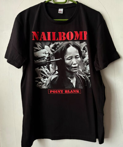 Nailbomb - Point Blank (Red Logo) - Tshirt